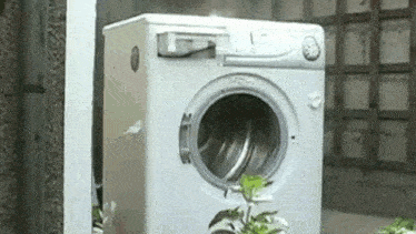 This Server Is Powered By This Washing Machine GIF