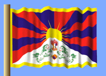 a red white and blue flag with a yellow sun on it