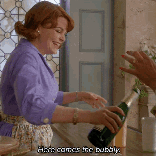 Here Comes The Bubbly Beth Ann Stanton GIF