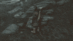 a person flying through the air with a jetpack