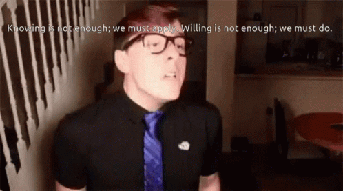 Logan Sanders Quote GIF - Logan Sanders Quote Willing Is Not Enough GIFs