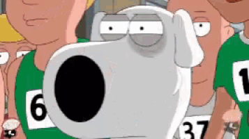 Family Guy Brian GIF - Family Guy Brian Ready Set Go GIFs