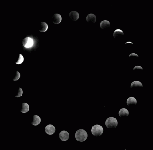 Moon Cycle Circle GIF - Moon Cycle Moon Circle GIFs