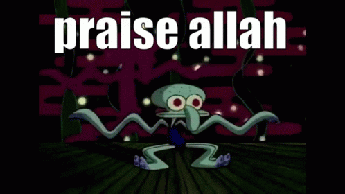 Praise Allah Dancing GIF - Praise Allah Dancing Squidward GIFs