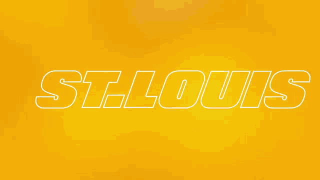 a close up of the st louis blues logo on a blue surface