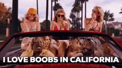 Boobs In California Titus GIF - Boobs In California Titus Titus Andromedon GIFs