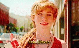 Beverly Marsh Even Steven GIF - Beverly Marsh Even Steven Wink GIFs