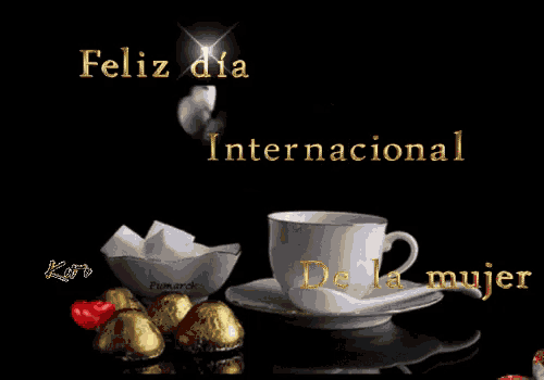 a cup of coffee sits on a saucer next to a bowl of sugar cubes