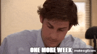 One More Week Creed GIF - One More Week Creed The Office GIFs