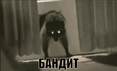 a black cat is standing in a doorway with its eyes closed .