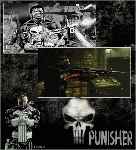 Punisher Comics GIF - Punisher Comics Superhero GIFs