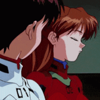 a boy and a girl are sitting next to each other and the girl has the number 01 on her chest