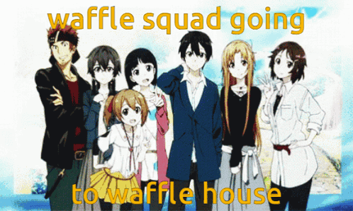 Waffl Quad Waffle Squad GIF - Waffl Quad Waffle Squad Meet Up GIFs
