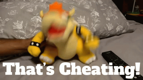 Sml Bowser GIF - Sml Bowser Thats Cheating GIFs