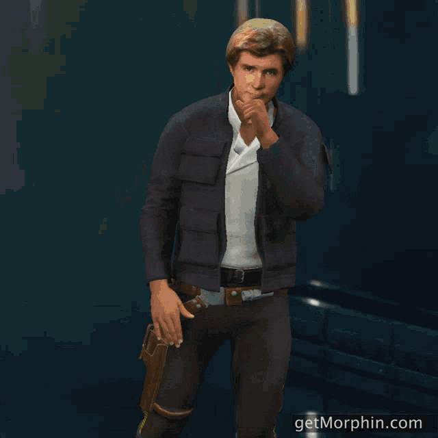 a picture of han solo with the words you 're breathtaking above him