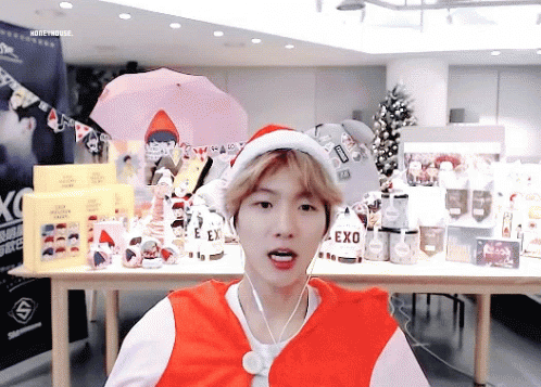 Baekhyun Christmas GIF - Baekhyun Christmas Cute GIFs