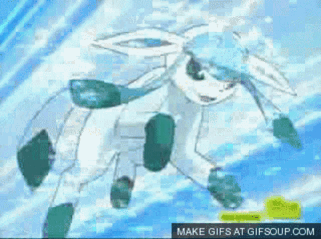 Umbreon Pokemon Glaceon GIF