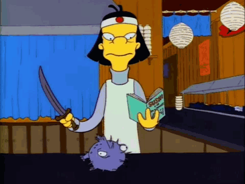 Simpsons Fugu GIF - Simpsons Fugu Poison GIFs
