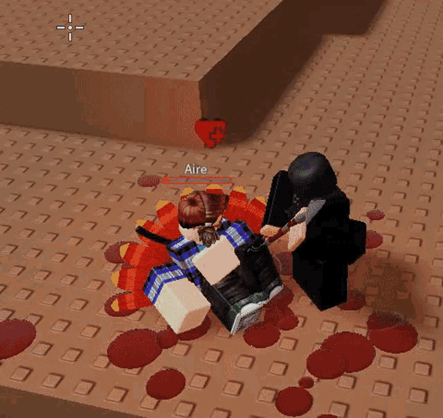 a person in a video game with the name aire written on the screen