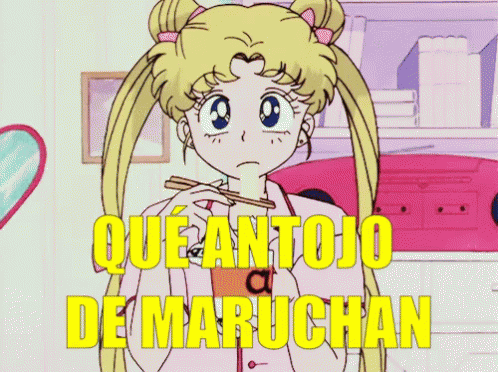 Sailor Moon Comiendo Una Sopa Instantanea GIF - Maruchan Sopa Huevona Sopa Instantanea GIFs