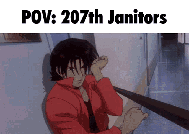 207th Janitors Janitor GIF - 207th Janitors Janitor Cowboy Bebop GIFs