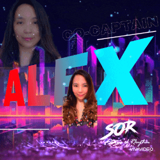 a poster with a woman and the word alex