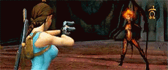Tomb Raider Lara Croft GIF - Tomb Raider Lara Croft Boss Battle GIFs