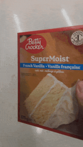Betty Crocker Supermoist GIF - Betty Crocker Supermoist French Vanilla Cake Mix GIFs