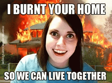 Crazy Burnt Your Home GIF