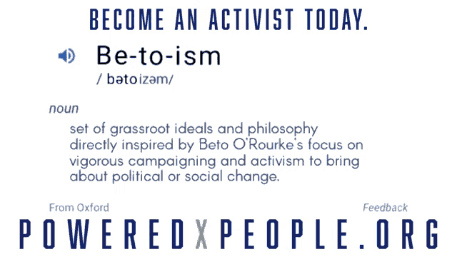 a poster that says become an activist today on it