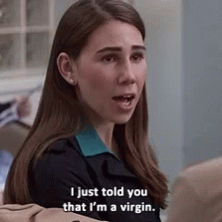 I Just Told You That Im A Virgin Girls GIF - I Just Told You That Im A Virgin Girls Hbo GIFs