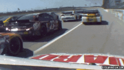 a race car with the number 23 on the side of it
