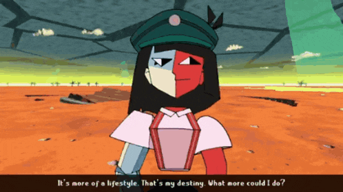 a cartoon character says it 's more of a lifestyle