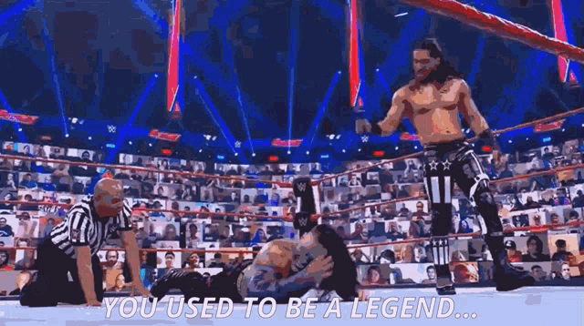 Mustafa Ali You Used To Be A Legend GIF - Mustafa Ali You Used To Be A Legend But Now I Am A Legend GIFs