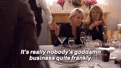 Real Housewives Of New York Nobodys Business GIF