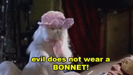 Cats And Dogs Evil Does Not Wear A Bonnet GIF - Cats And Dogs Evil Does Not Wear A Bonnet Pissed GIFs