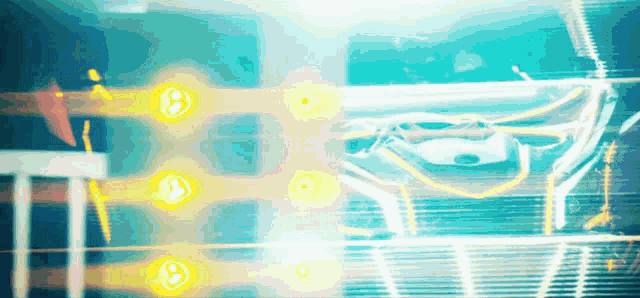 a blurred image of a person 's face with the number 8 visible