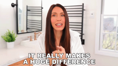It Really Makes A Huge Difference Shea Whitney GIF - It Really Makes A Huge Difference Shea Whitney It Makes A Lot Of Difference GIFs