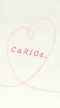 Name Carlos GIF - Name Carlos Heart GIFs