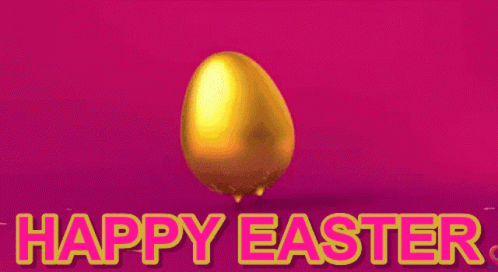 Happy Easter Easter Egg GIF - Happy Easter Easter Egg Golden Egg GIFs