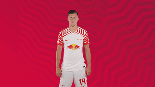 Clapping Christoph Baumgartner GIF - Clapping Christoph Baumgartner Rb Leipzig GIFs
