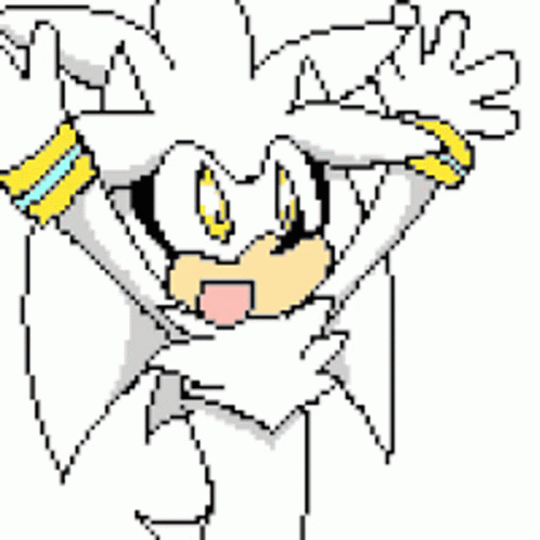 Silver The Hedgehog Happy Dance GIF - Silver The Hedgehog Happy Dance Happy GIFs