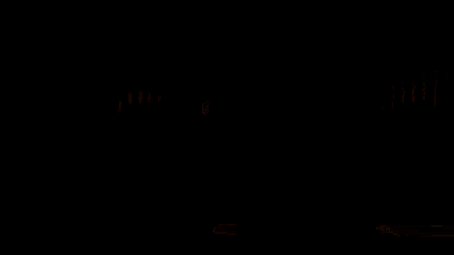 a black background with a few lines of light coming out of it