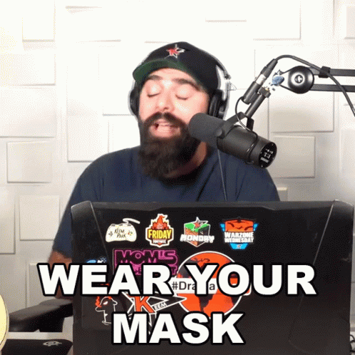 Wear Your Mask Daniel Keem GIF - Wear Your Mask Daniel Keem Keemstar GIFs