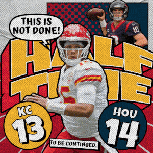 a football player says this is not done while holding a football
