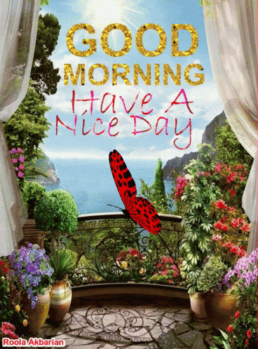 Animated Greeting Card Good Morning GIF