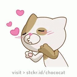 Stckrmarket Chococat GIF - Stckrmarket Chococat Kiss GIFs
