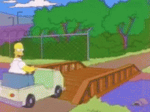 Homer Simpson The Simpsons GIF - Homer Simpson The Simpsons Bridges GIFs