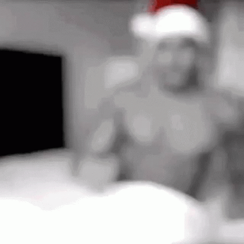 Merry Xmas Christmas GIF - Merry Xmas Christmas Santa Hat GIFs