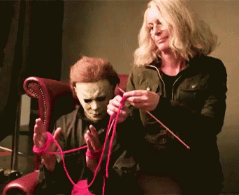 Passing Time GIF - Michael Myers Jamie Lee Curtis Waiting GIFs